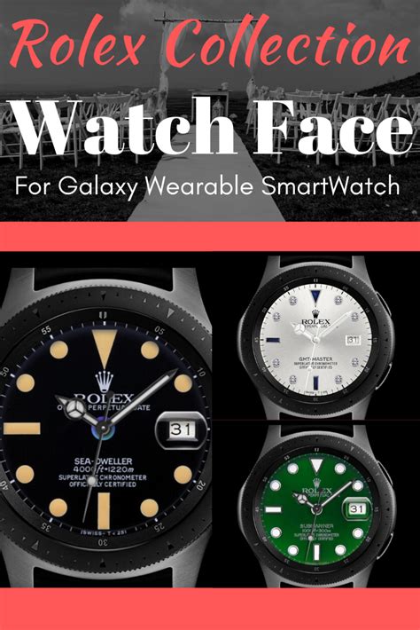 galaxy watch faces rolex|pictures of rolex watch faces.